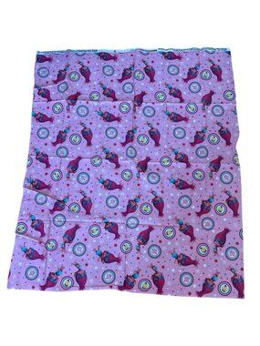 Trolls Fabric Poppy Cupcake Toss Pink 36"x42" 1 yd Springs Creative 2016